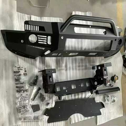 Силовой передний бампер для Land Rover Defender L663 2019-2024+ Ленд Ровер дефендер защитный обвес тюнинг