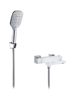 Смеситель для ванны V393533-F термостатический, белый