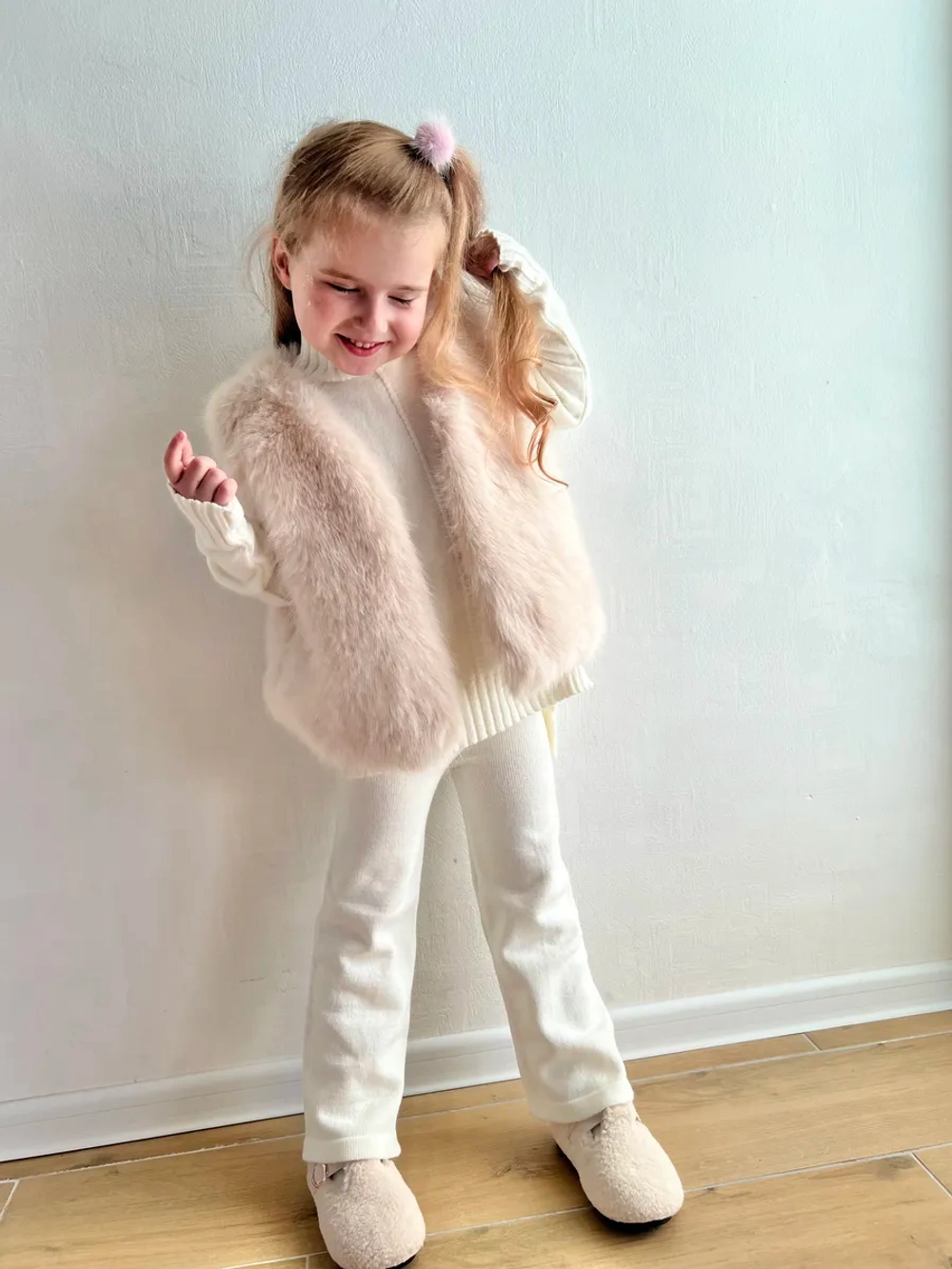 Жилет из искусственного меха