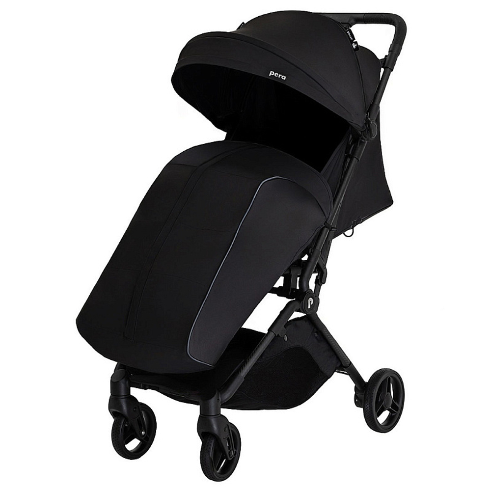 Детская прогулочная коляска Pituso Pera PU X-33 Black New