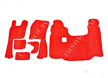 Коврики стеганые из искусственной кожи 26A Scania G механика (Польша)