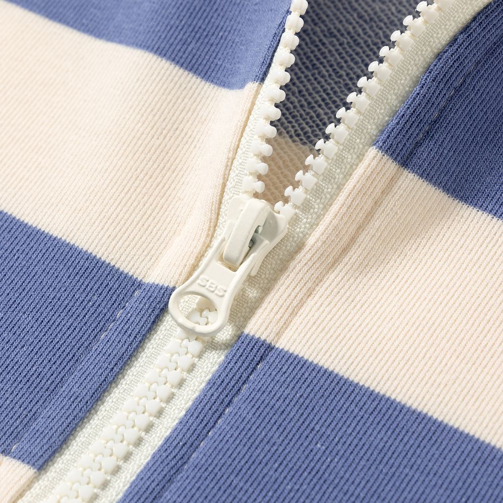 Толстовка YMKASHIX Two Strips Бежевый/Синий