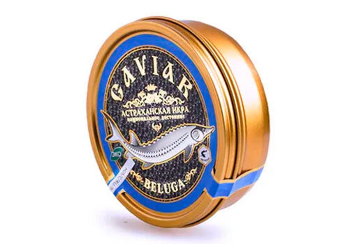 Икра черная белужья Астрахань, 250г