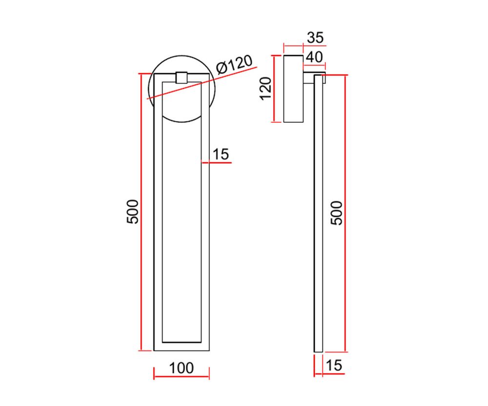 Kink Light 08459,19 Бра Алони черный
