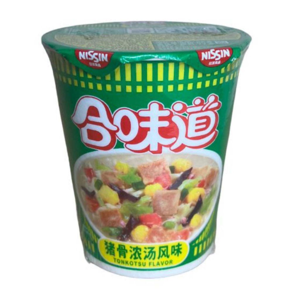 Лапша Nissin со вкусом тонкацу 77 г 5 шт
