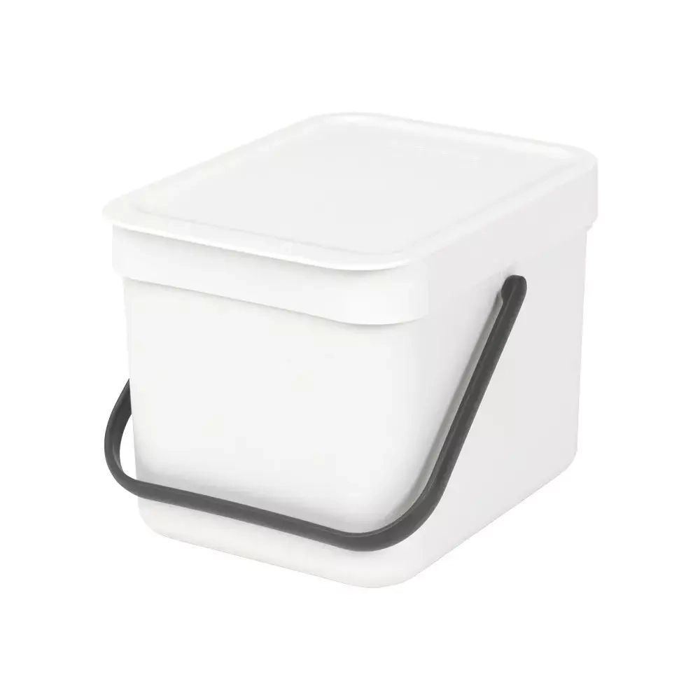 Brabantia - Контейнер для сортировки мусора Sort &amp; Go 6л, белый / артикул   109706  / GTIN 8710755109706