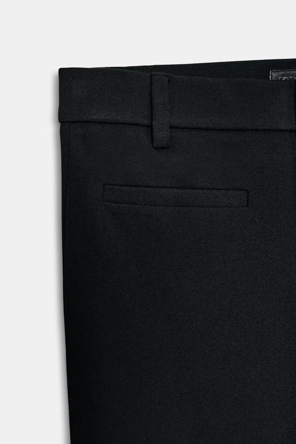 ZARA БРЮКИ КАПРИ — ZW COLLECTION, ЧЕРНЫЙ