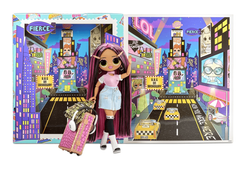 Кукла L.O.L. Surprise OMG Travel Doll City Babe,76587EUC