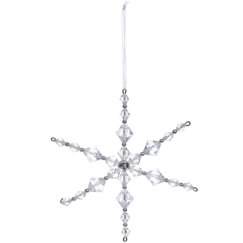 Подвеска «Волшебство зимы» 15 см, Прозрачный