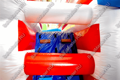 Коммерческий надувной батут "Мороженое" 6*6*3.5 м