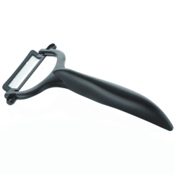 Нож для чистки с плавающим лезвием Kyocera Kitchen accessories черный Япония