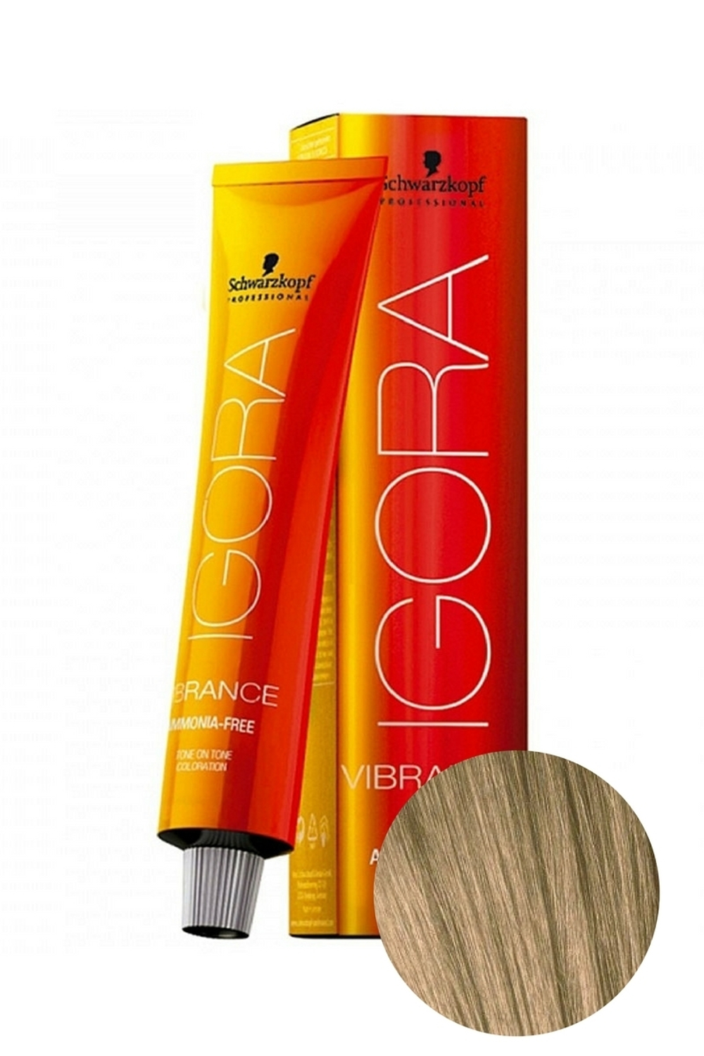 Крем-краска без аммиака Igora Vibrance 8-4 Светлый русый бежевый, Schwarzkopf Professional, 60 мл