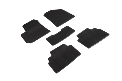 Ворсовые коврики LUX для KIA Seltos 2019-н.в. Seintex.94646