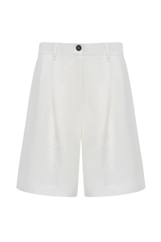 Льняные шорты