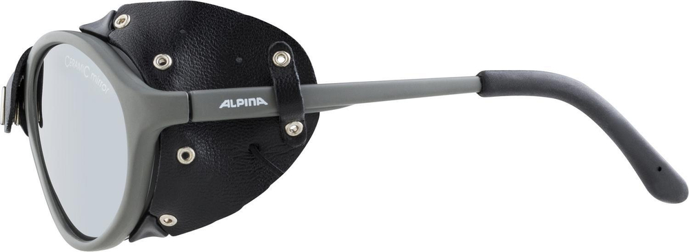 Очки солнцезащитные ALPINA Sibiria Tin Matt-Black/Black Mirror Cat.4 (б/р)