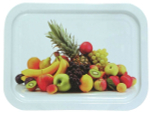 Поднос жестяной "Фрукты" прямоугольный 246*328*15мм