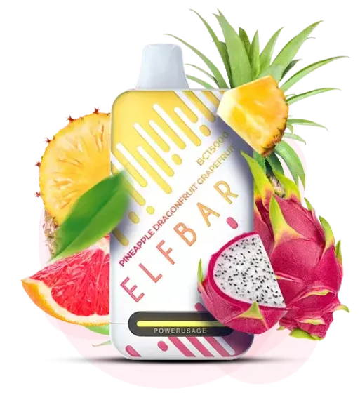 Elf Bar BC15000 - Pineapple Dragon Fruit Grapefruit (5% nic)