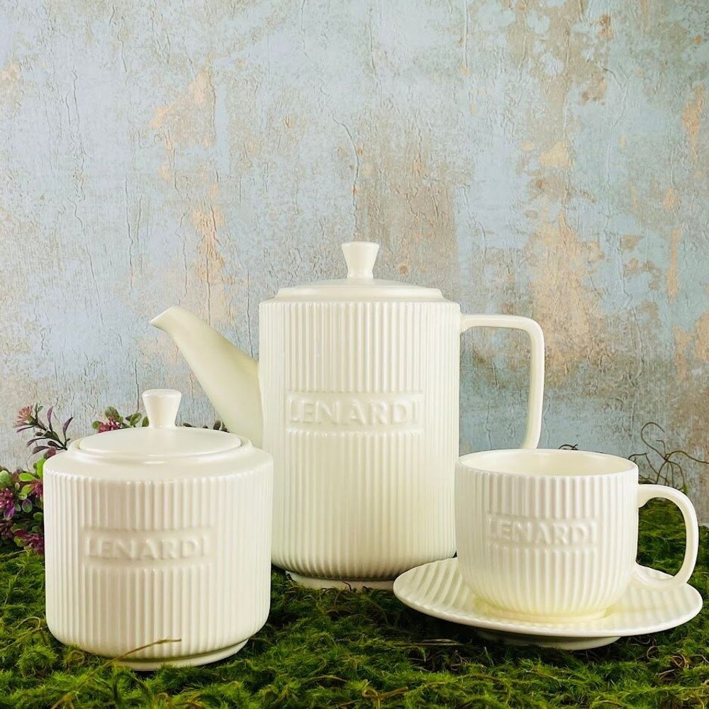 Lenardi 205-764 Чайный сервиз 14пр. в под.уп.(х3)Фарфор