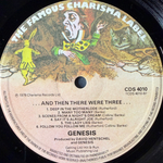 Genesis ‎– ...And Then There Were Three (Англия 1978г.)