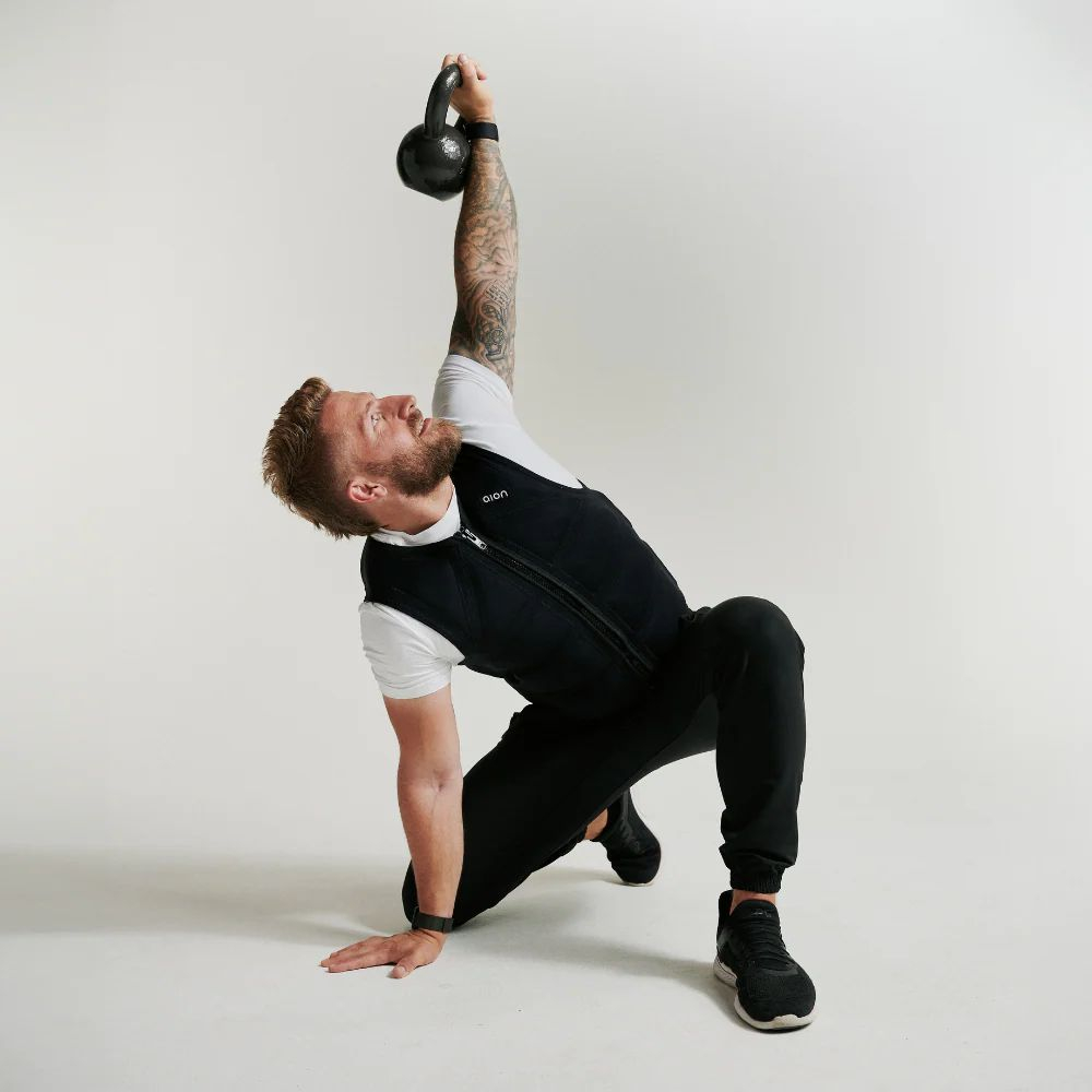 Aion Мужской спортивный жилет Men Workout Vest, XL