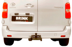 Фаркоп Brink (Thule) 618500 для CITROEN SPACETOURER / PEUGEOT EXPERT, TRAVELLER / TOYOTA PROACE 16-(паспорт и сертификат в комплекте)(без электрики)