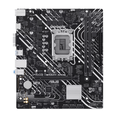 Материнская плата ASUS PRIME  H610M-K ARGB, LGA1700 2xDDR5 4xSATA3 M.2 VGA HDMI mATX