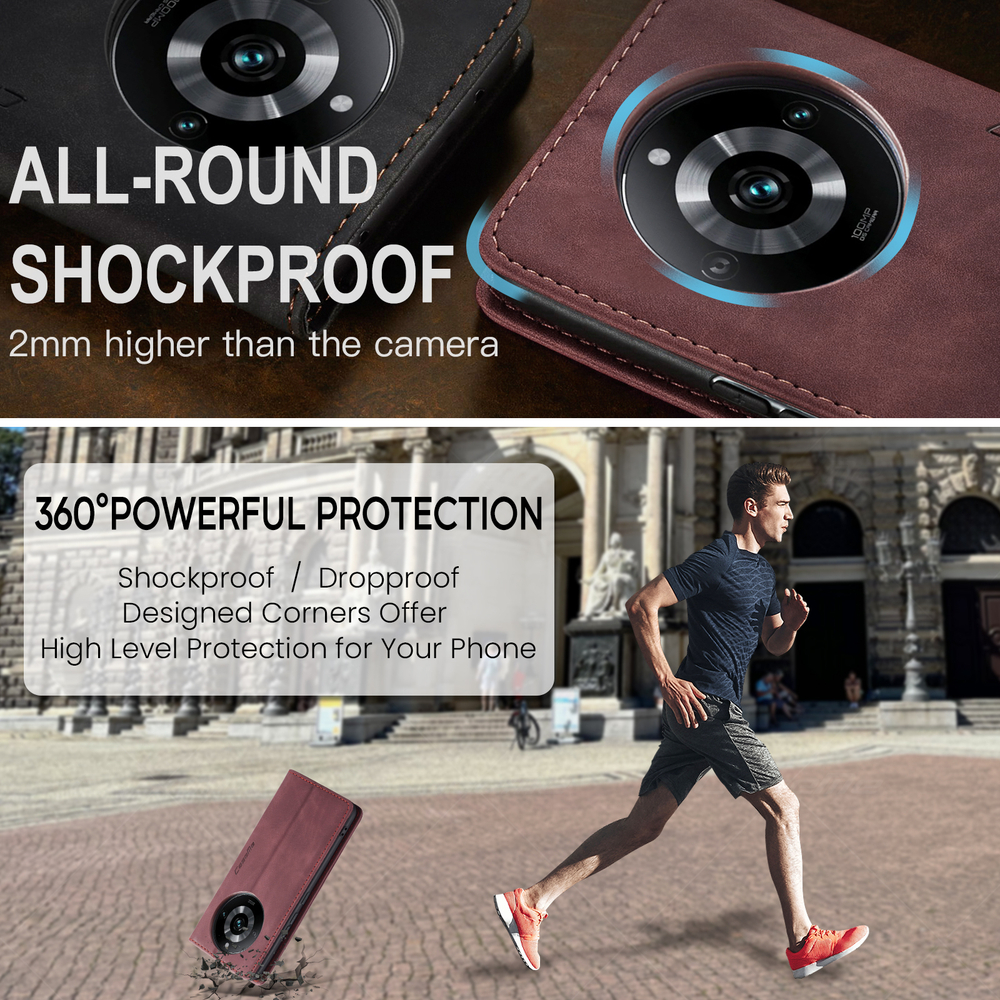 Чехол-книжка CaseMe Matte Realme 11 Pro