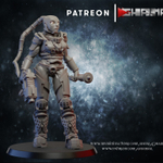 Adeptus Mechanicus Battle Servitors Боевой сервитор №7 миниатюра для dnd, днд, pathfinder, фентези, Настольная игра, НРИ, Варгейм, РПГ
