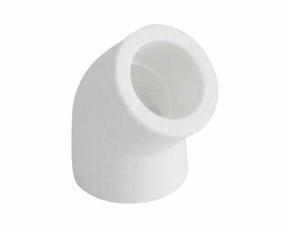 Угольник PP D=40мм 45гр.