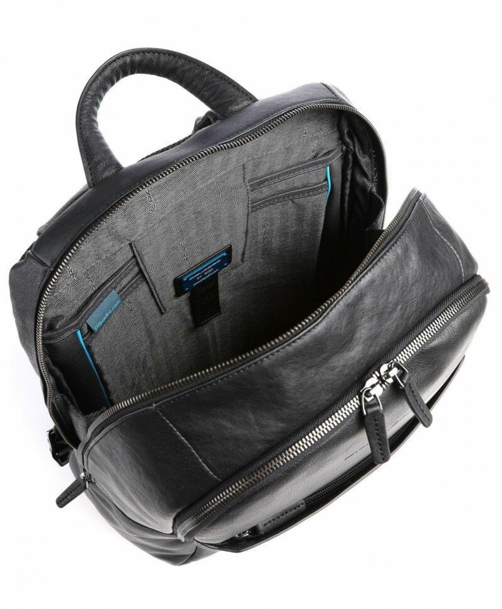 Рюкзак Piquadro Black Square CA4762B3/N черный кожа
