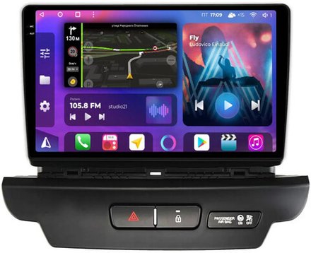 Магнитола для KIA Ceed 2018-2020 - FarCar XXL1173M QLED+2K, Android 12, ТОП процессор, 8Гб+256Гб, CarPlay, 4G SIM-слот