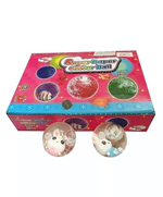 Шар с подвесом 6,5 см. со свет. эффектами, в ассорт., дисплей