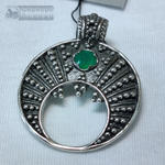 Подвеска "Лунница Царская" с натуральными камнями