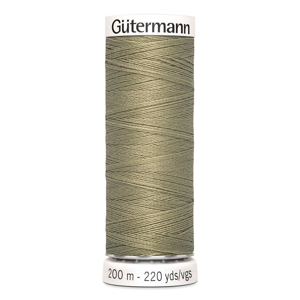 Нитки универсальные Gutermann Sew-all 100 (200 метров), 5 кат. | 258 умеренно-болотный
