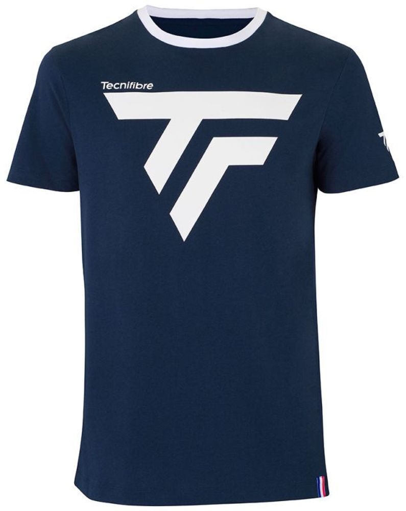 Мужская теннисная футболка Tecnifibre Training Tee - navy