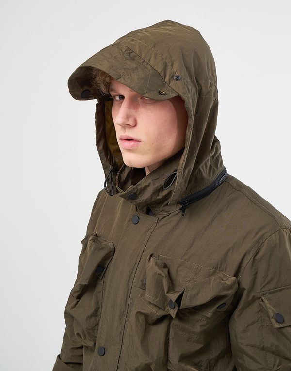 Куртка We Don’t Care Swiss M70 Crinkle Nylon Jacket Khaki - фото 4