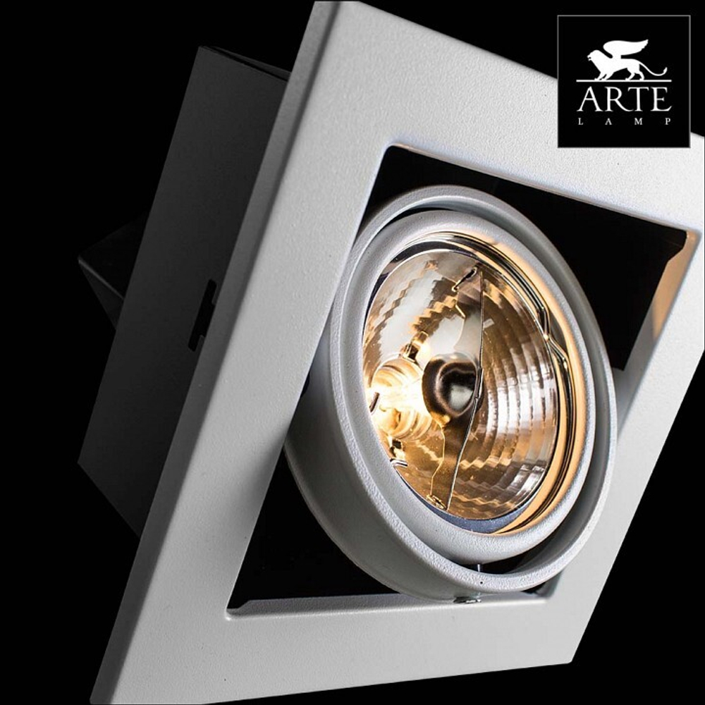 Встраиваемый светильник Arte Lamp A5930PL-1WH
