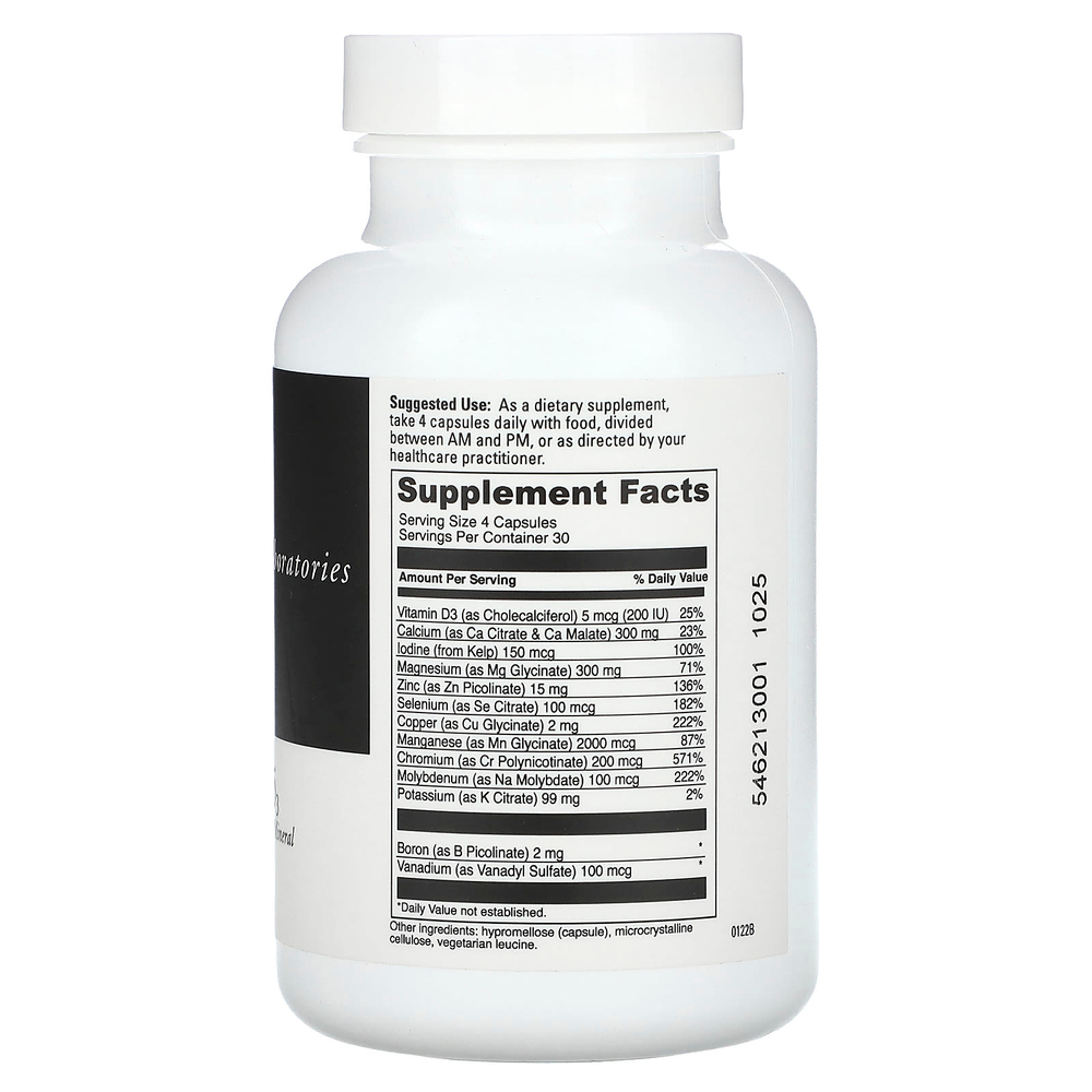 DaVinci Laboratories, Мультиминеральный комплекс с витамином D3`` 120 капсул
