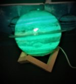 Светильник с увлажнителем Planet Сатурн, питание проводное 5В, подставка