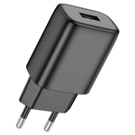 Зарядное устройство HOCO C134A 2.4A USB Black
