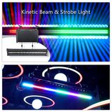 Кинетическая панель с эффектом Beam + Strobe, на 2-х лебедках — 1200 Вт Tilt 0-270° IP33
