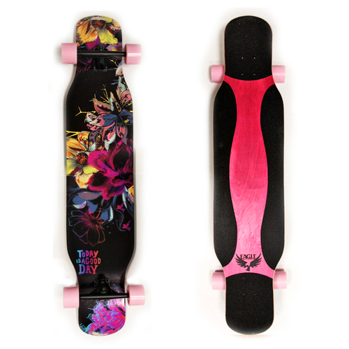 Комплект лонгборд EagleBoards Flowers 46/117см