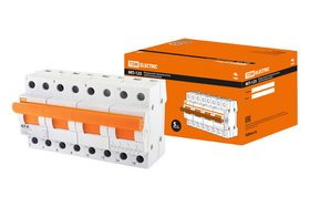 Модульный переключатель трехпозиционный серии МП-125 4P 63А TDM SQ0224-0049