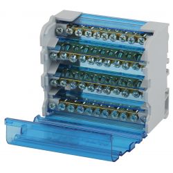 Шины на DIN-рейку ЭРА NO-224-16 в корпусе кросс-модуль ШНК 4х11 3L+PEN