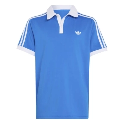Детская теннисная футболка Adidas Classics Climacool - bahia blue