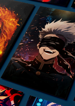 Картина на стену на металле от MetallSubArt "Магическая битва"