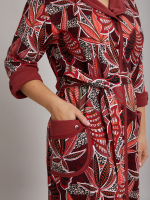 Халат Х-145/терракотовый-тропик