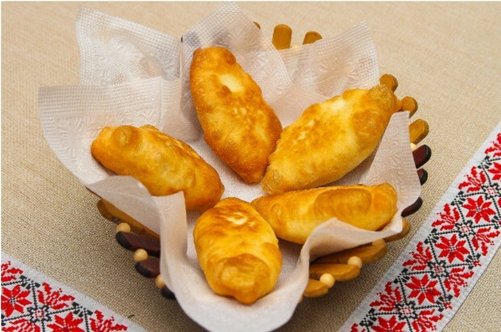 Пирожки жареные с картошкой