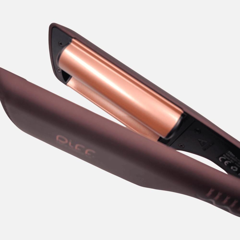 Двойная плойка-волна 25 мм RIFF Chocolate Щ1148 керамика-турмалин 140-230ºC