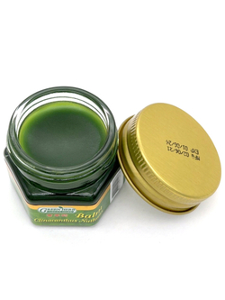 Бальзам с клинакантунсом нутансом (зеленый) 10 г / Green Herb Compound Clinacanthus Nutans Balm, ТМ RAYSAN